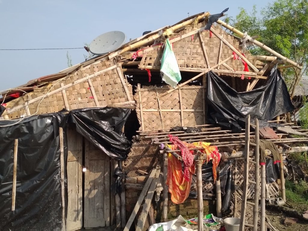 Cyclone Amphan relief for NLC, Sarberia, India