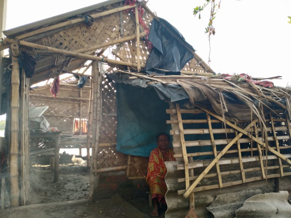 Cyclone Amphan relief for NLC, Sarberia, India