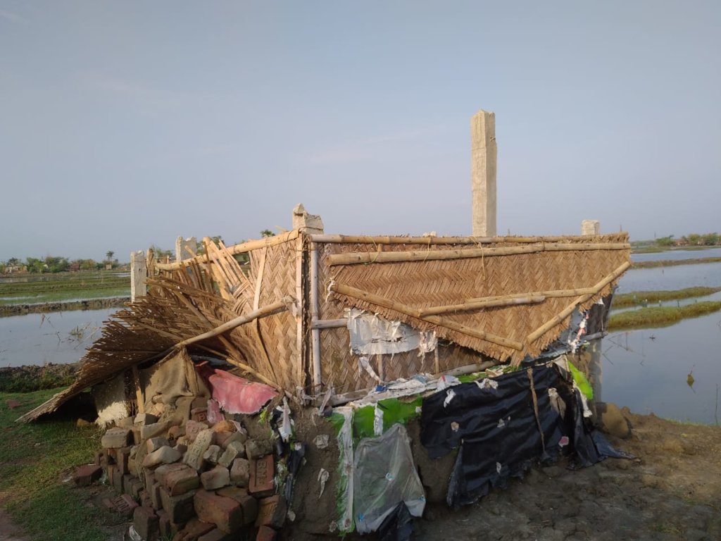 Cyclone Amphan relief for NLC, Sarberia, India