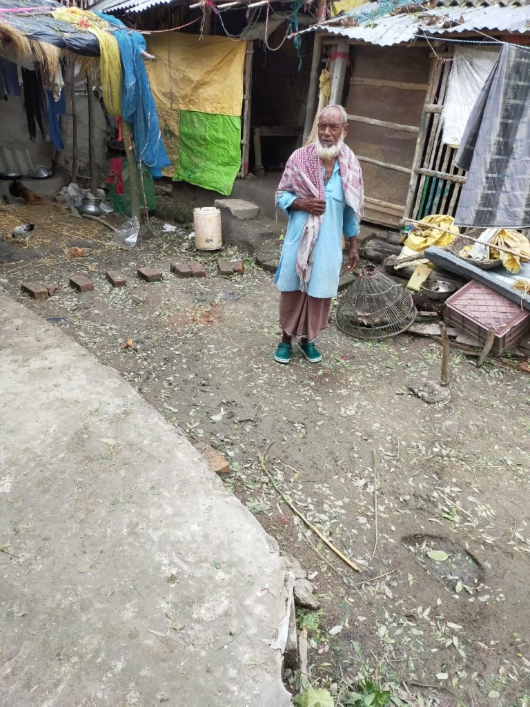 Cyclone Amphan relief for NLC, Sarberia, India