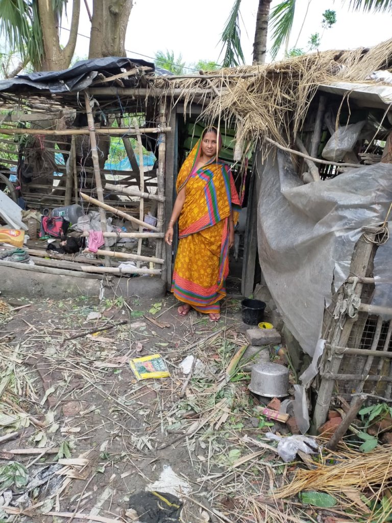 Cyclone Amphan relief for NLC, Sarberia, India