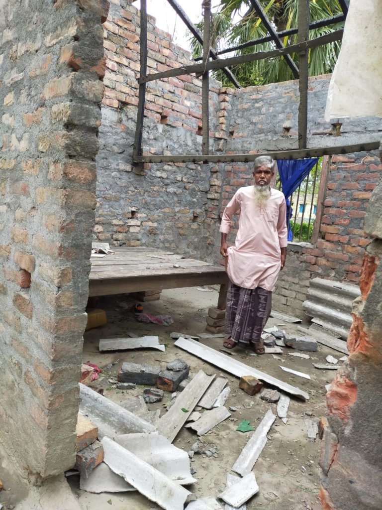 Cyclone Amphan relief for NLC, Sarberia, India