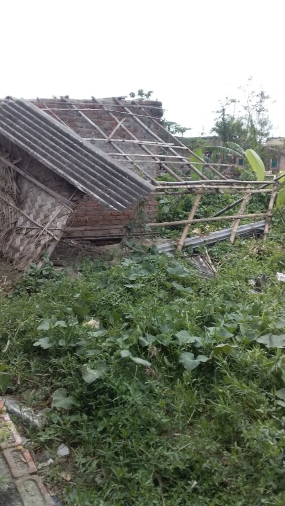 Cyclone Amphan relief for NLC, Sarberia, India