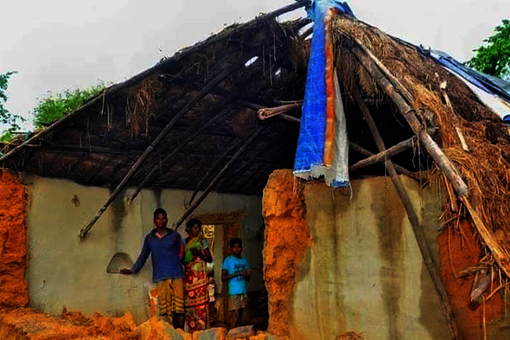 Cyclone Amphan relief for NLC, Sarberia, India