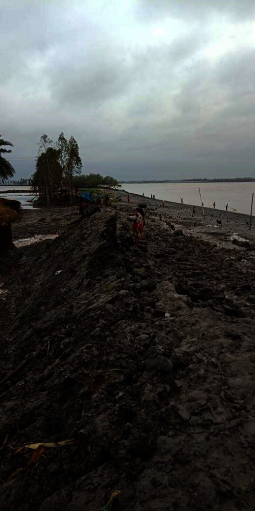 Cyclone Amphan relief for NLC, Sarberia, India