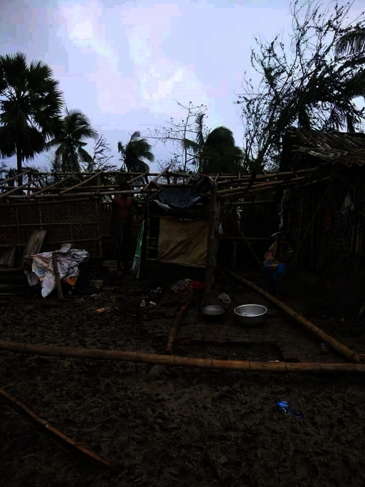 Cyclone Amphan relief for NLC, Sarberia, India