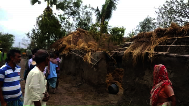 Cyclone Amphan relief for NLC, Sarberia, India
