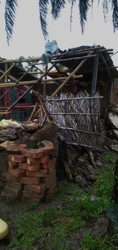 Cyclone Amphan relief for NLC, Sarberia, India