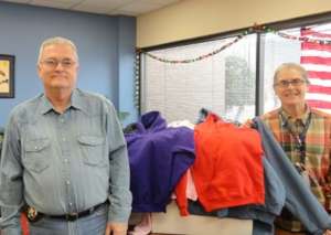 Giving Needed Clothing