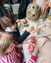 Pottery studio