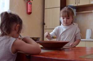 Dinner at Early Learning Center