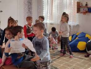 At the kindergarden