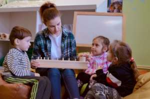 Classes in Early Learning Center "Smile"