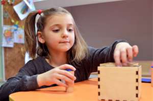 Montessori room for preschoolers