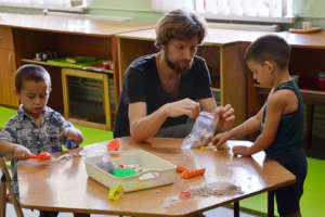 Classes in Early Learning Center "Smile"