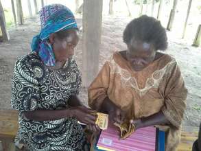Granny Group leaders managing funds for loans