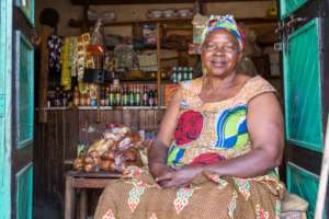 Jovia in her shop