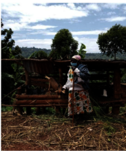 Babwerata With One Of Her Goats