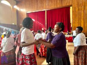 Nyaka Uganda COO, Jennifer Nantale, with Granny's