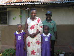 Grandmother with Nyaka Students