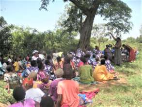 Grandmothers at an exchange visit