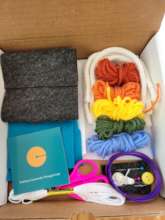 Rainbow Box Craft Kit and Felt Crown Kit