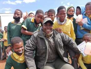 Our Rangers helping out on World Rhino Day
