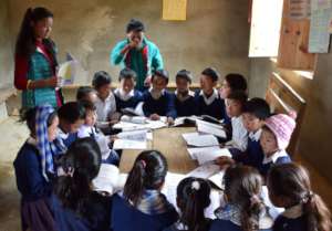 The Small World supported children going school