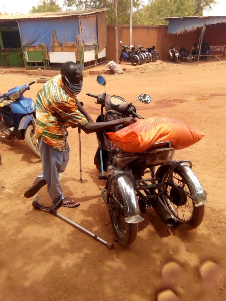 COVID-19 Relief for disabled Burkinabes