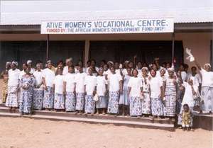 Former Slaves in Front of Ative Center