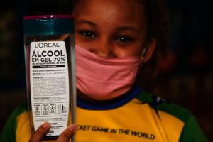 Children Distributing COVID-19 Relief Supplies