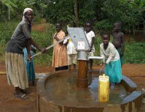 Woman at Refurbished Well, Bamusuta B Village