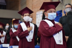 Elementary graduation ceremony