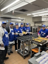 Hot Meal service at our Manhattan Choice Pantry