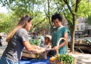 talking about healthy eating