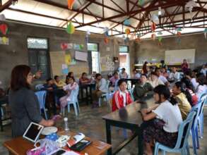 Tekkatho training at NSI, Kachin