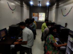 Session in progress at our Mankhurd DLC
