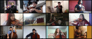 Las Tunas ONG Orchestra during the Quarantine