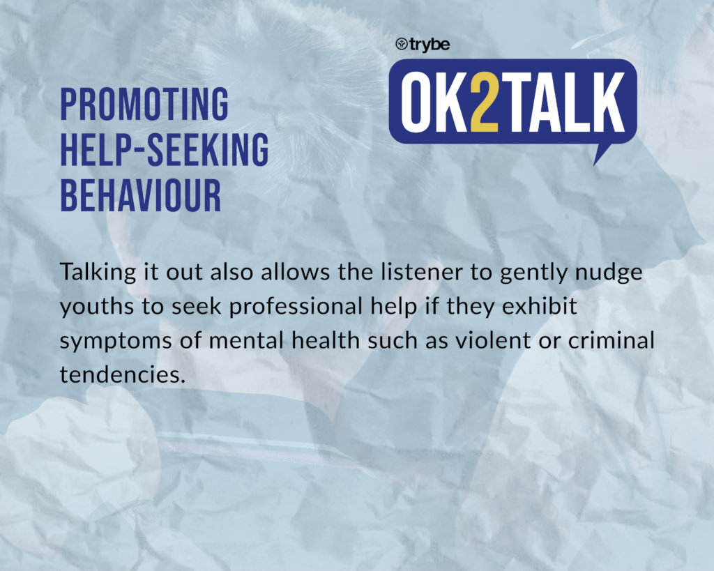 Supporting vulnerable youths' well-being #ok2talk