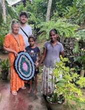 Lynn, myself and Alisha's family