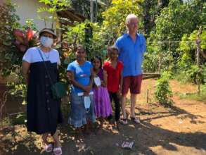 Nalanthi's family in 2022