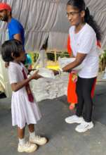 Piyumi now helping TFT donate books