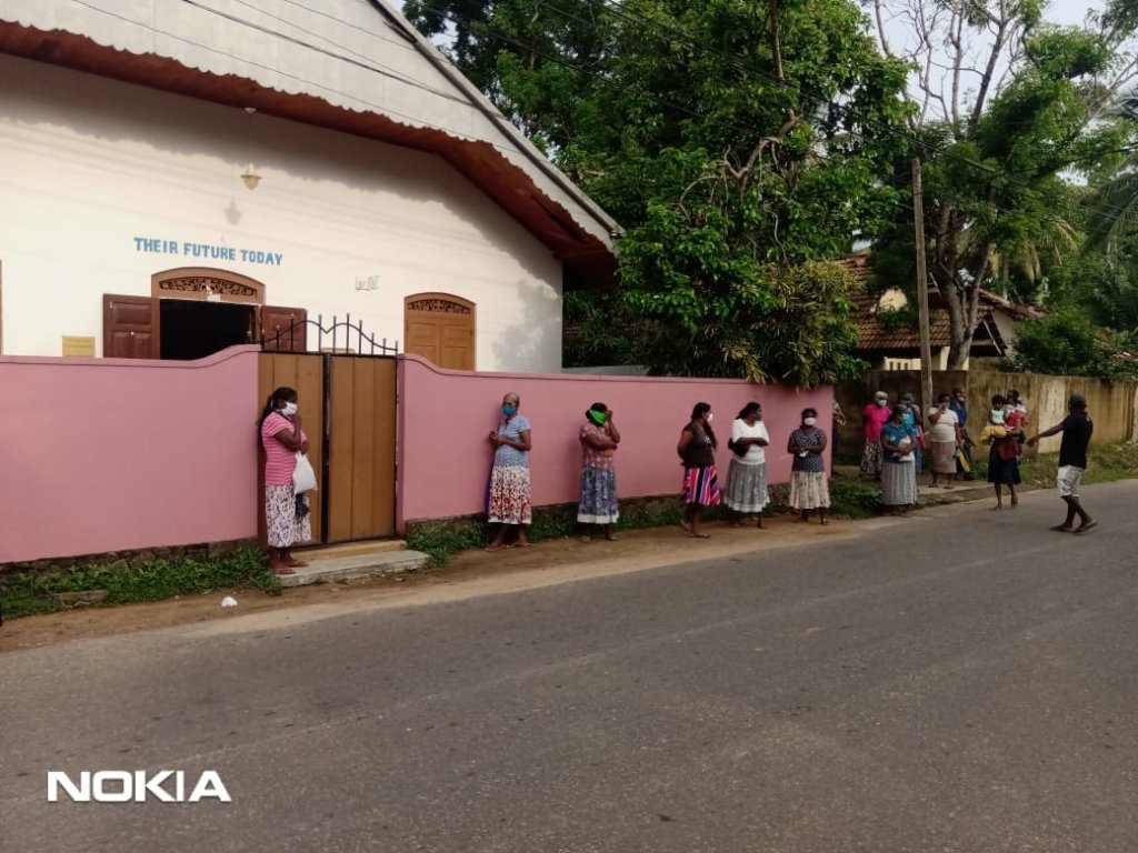 Feed families & rebuild 3000 futures in Sri Lanka
