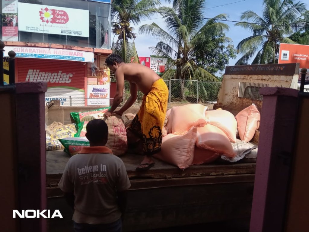 Feed families & rebuild 3000 futures in Sri Lanka