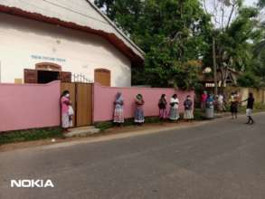 Preschool donation queues