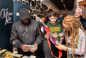 Victor Wooten Band signing autographs
