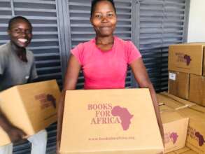 20,000 Books from Books for Africa!