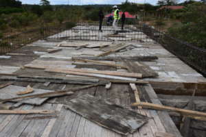 Preparing the Roof Top Patio