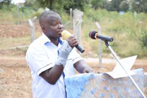 Exec. Director James Musyoka Greets the Guests