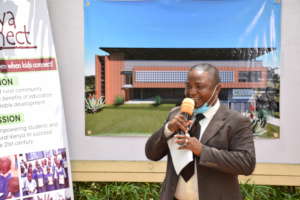 Dr. Mwania, Southeastern Kenya U congratulates KC!